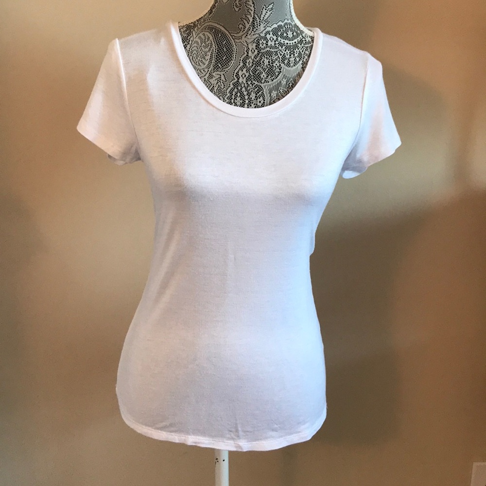 GABES ACTIVE WEAR WHITE TEE